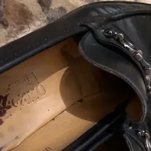 Salvatore Ferragamo | Shoes | Ferragamo Leatherbuckleloafers  display picture 1